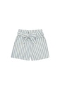 Leinenshorts 'blue stripes' mit Gürtel FS25