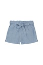 Leinenshorts 'clear blue' mit Gürtel FS25