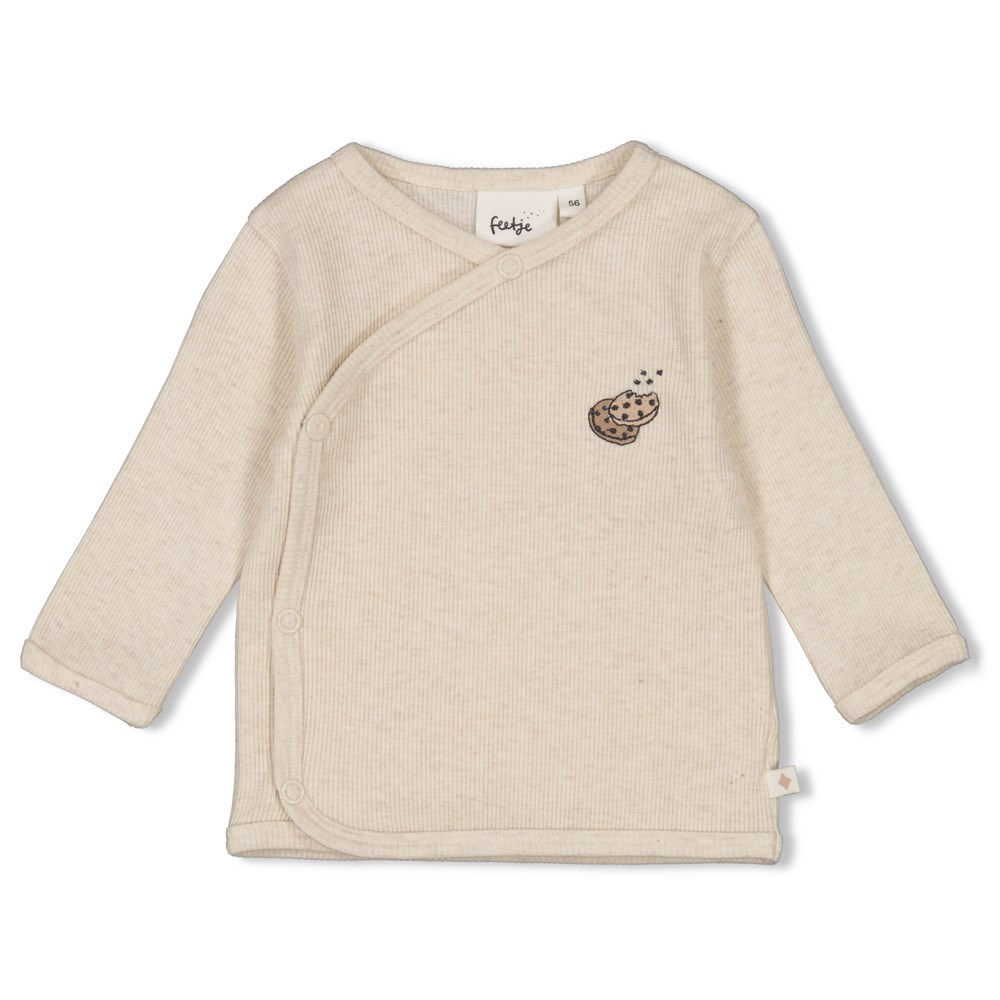 Overslagshirt rib- Cute Cookie SS25