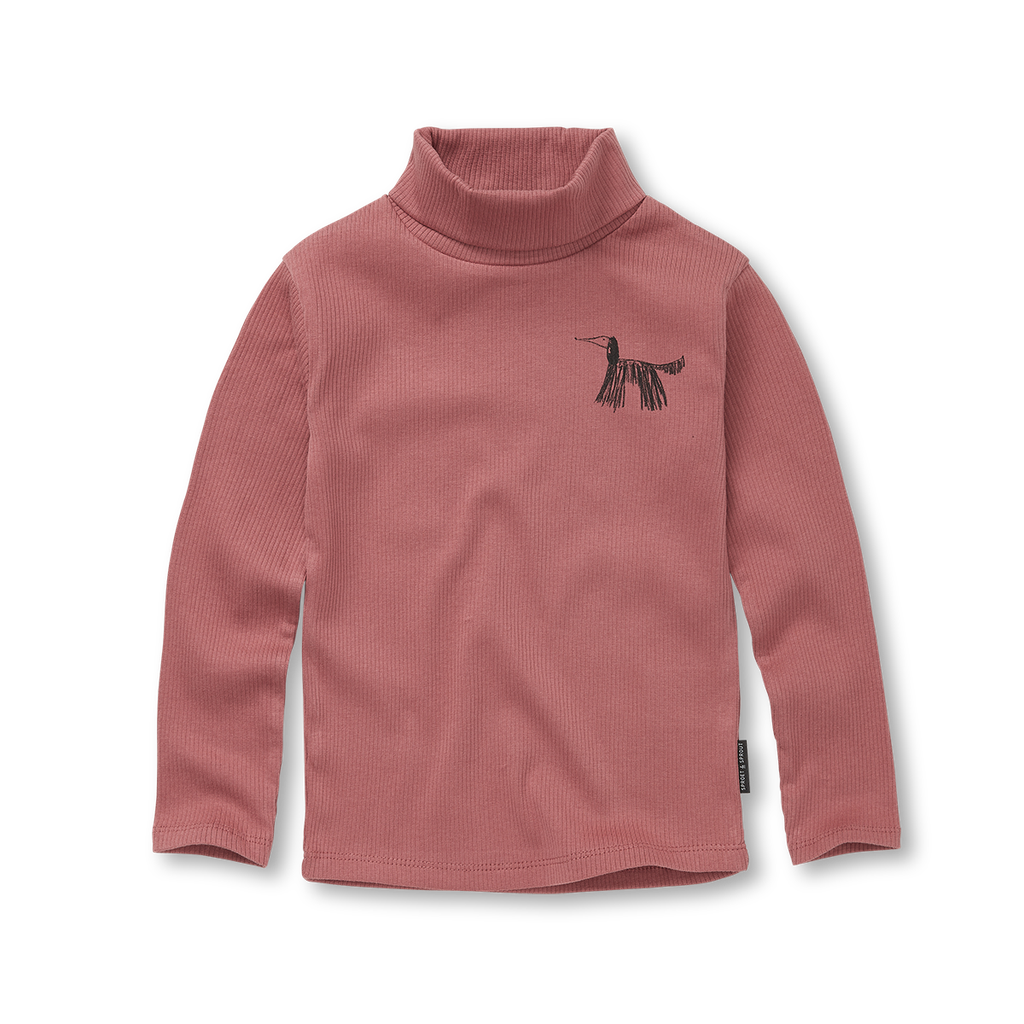 Turtle neck mauve