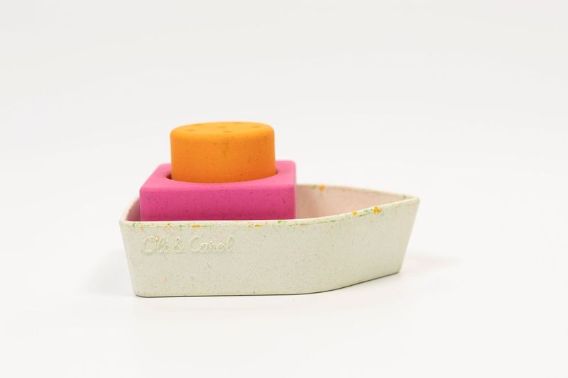 Upcycled Boat (Yellow)