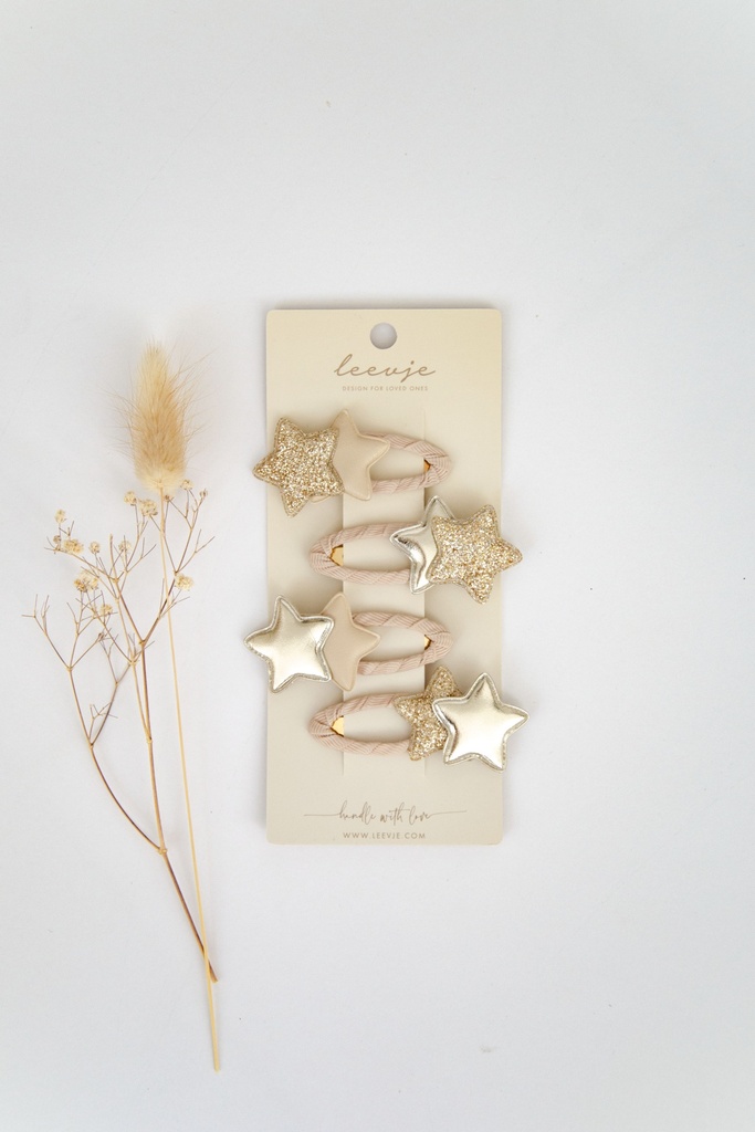 Haarspangen 'Sparkly Star Clips'