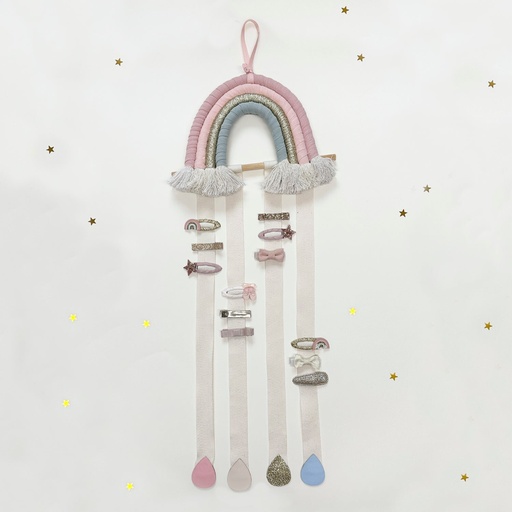 [2100000292110] Rainbow Drops Clip Hanger