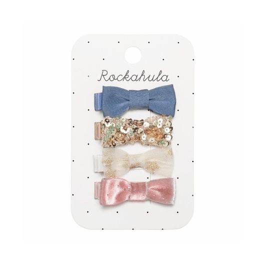 [P0033646] Enchanted Mini Bow Clip Set